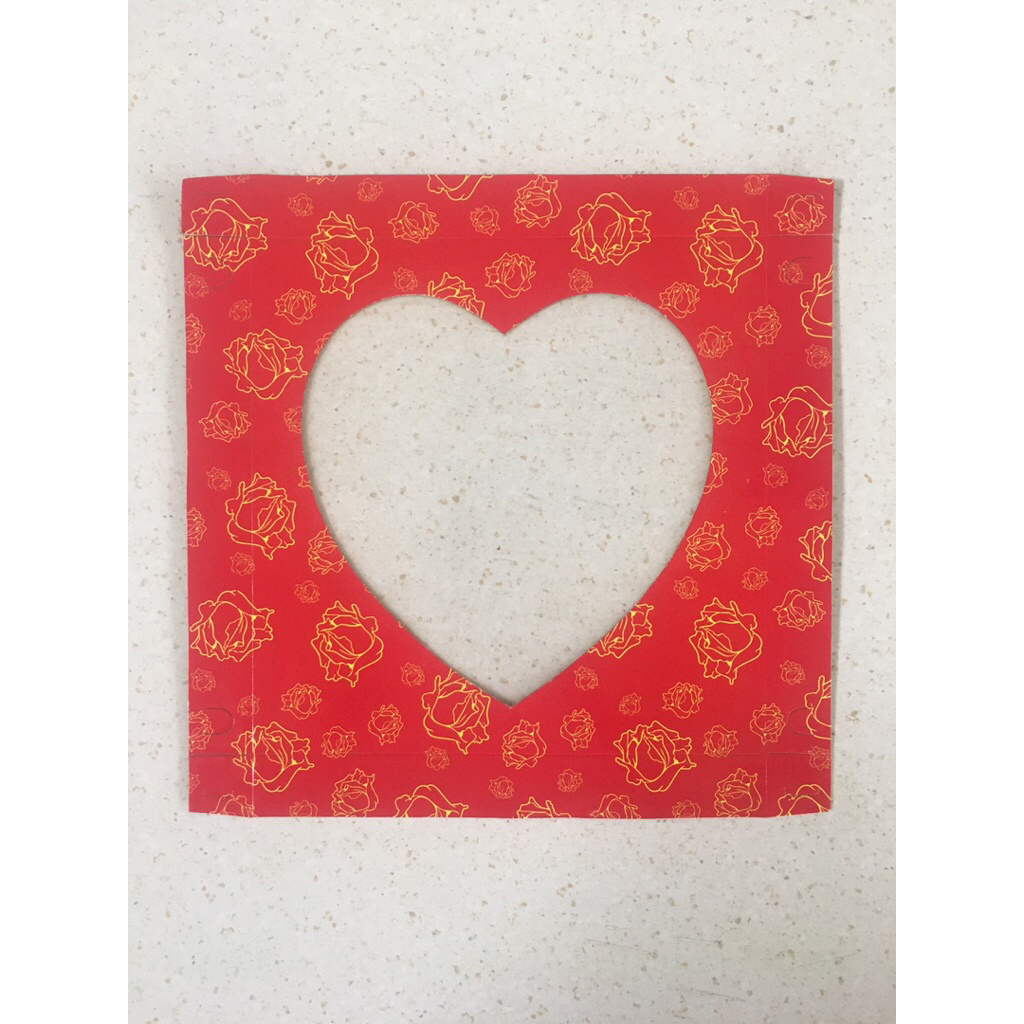 

KOTAK KUE MERAH LOVE / BOX CAKE KUE TART / BOX KUE ULANG TAHUN