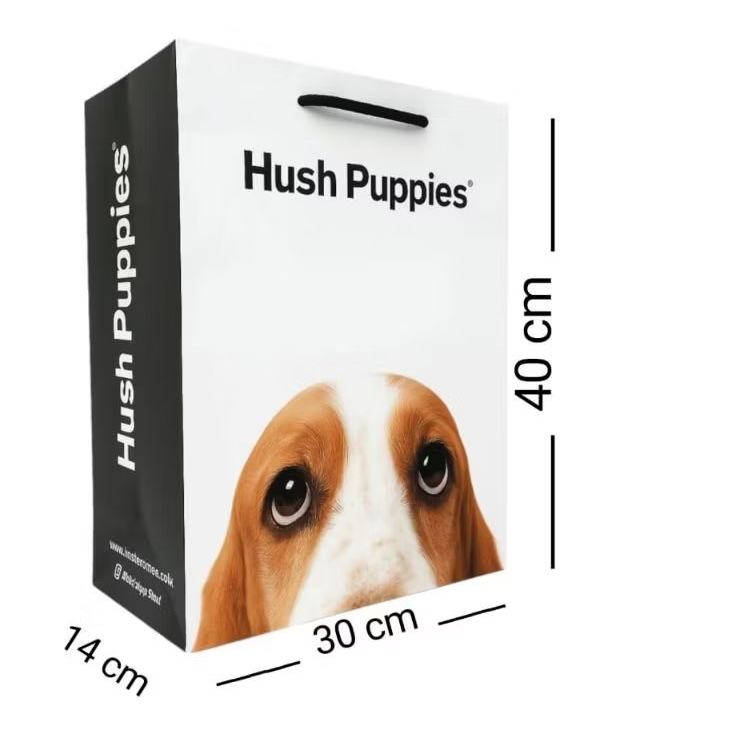 

paperbag hush puppies besar pembungkus kado termurah