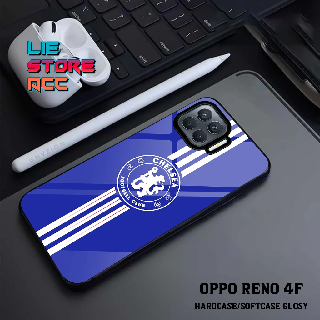 liestore_acc Case OPPO RENO 4 / RENO 4F / RENO 4 PRO Motif [ CHELSEA ] Hp Glossy Casing Hardcase Sof