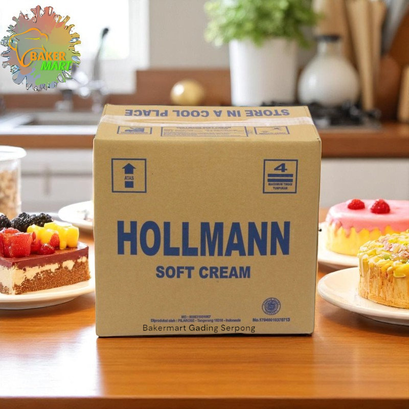 

Hollman Soft Cream / Bahan Pelembut Butter Cream 500 Gram