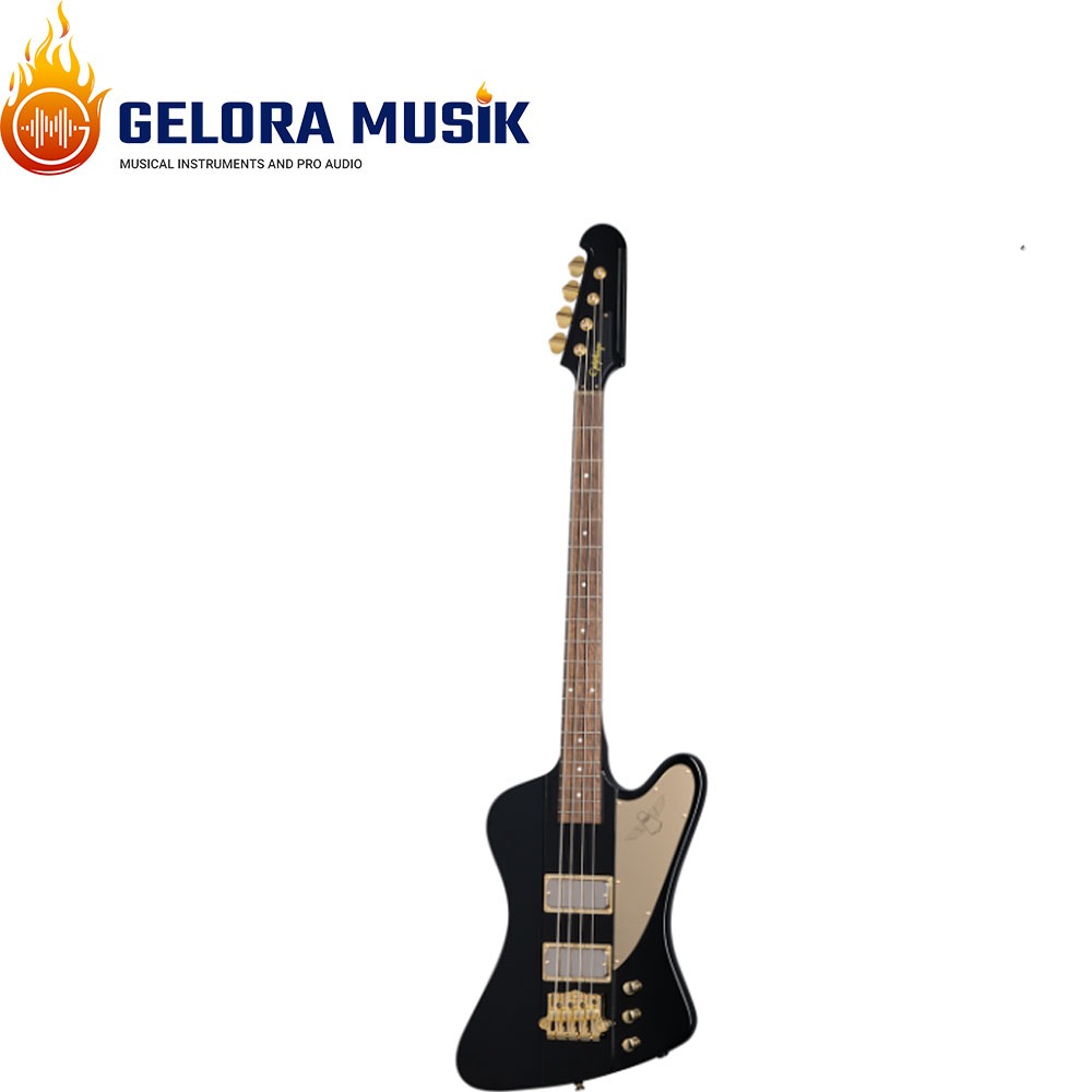 Gitar Elektrik Bass Epiphone Thunderbird  Rex Brown  Ebony w/Case EIGTB4RBEBGH1