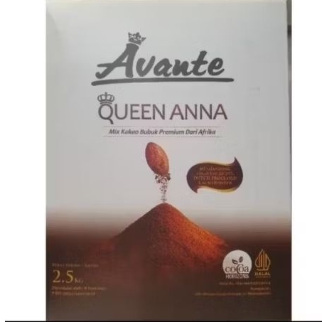 

AVANTE BENSDORP QUEEN ANNA COCOA POWDER 2,5 KG/ COKLAT BUBUK