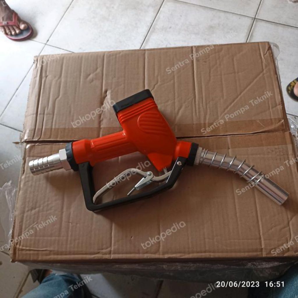 Nozzle gun flow meter BBM digital Nozzle BBM Digital 1inch