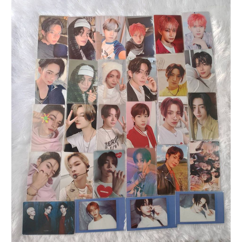 PHOTOCARD OFFICIAL HEESEUNG, NI-KI, JUNGWON, SUNOO, JAY ENHYPEN