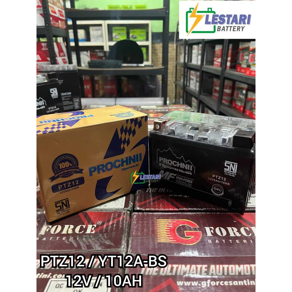 Aki Kering Prochnii PTZ12 / YT12A-BS