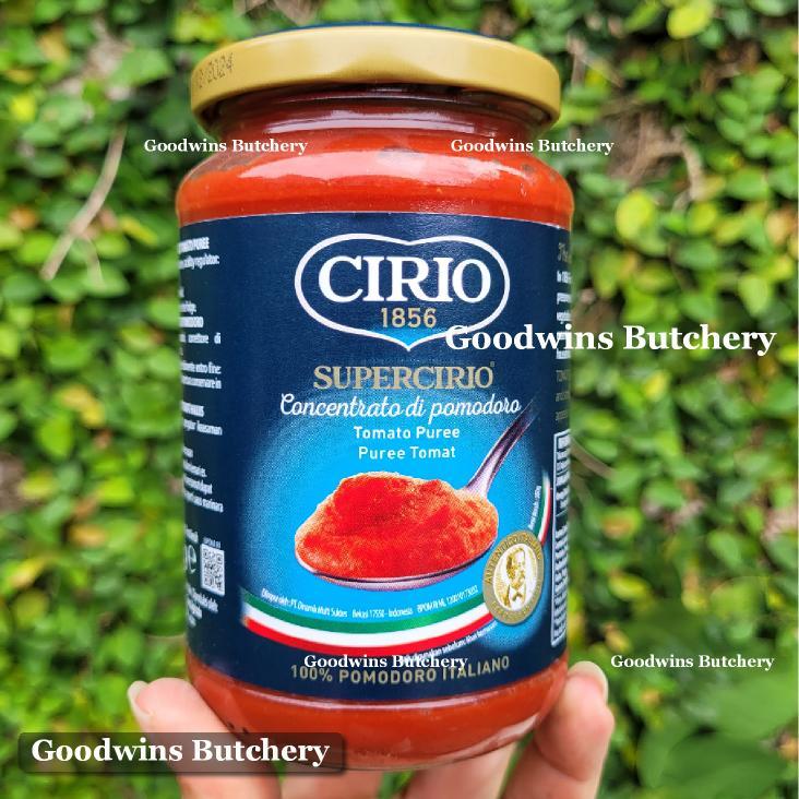 

Cirio Italy TOMATO PUREE Supercirio Concentrato di Podomoro Saus tomat Italia 350g