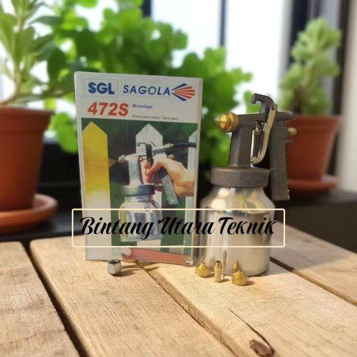 Sagola 472 RRC Spraygun Tabung Bawah