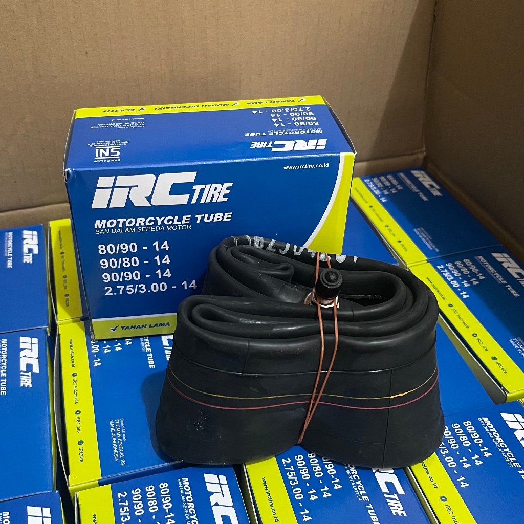 BAN DALAM IRC RING 14 80/90 90/80 90/90 275/300 - 14 BAN MOTOR