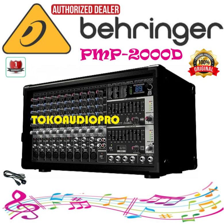 Behringer PMP2000D Powered Mixer Behringer PMP-2000D