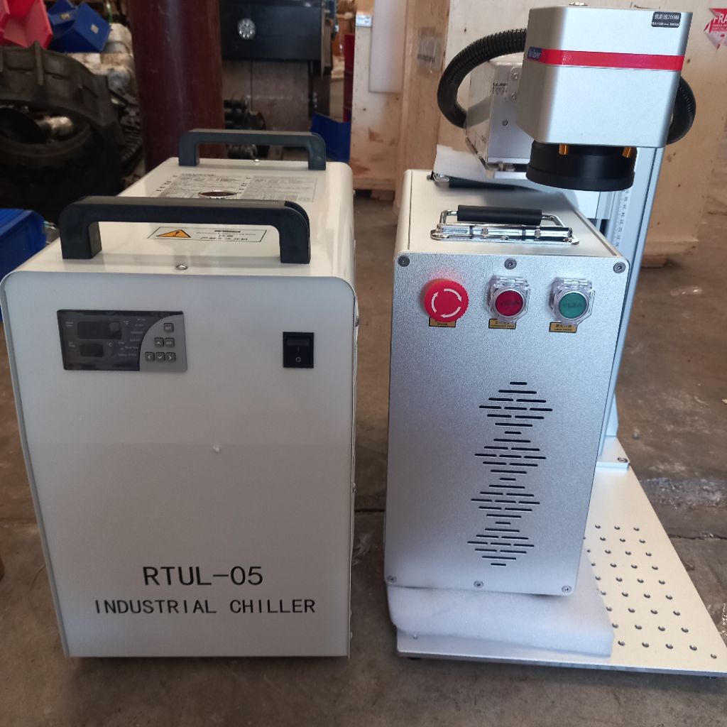 MESIN GRAVIR LASER UV 5 WATT + CHILLER