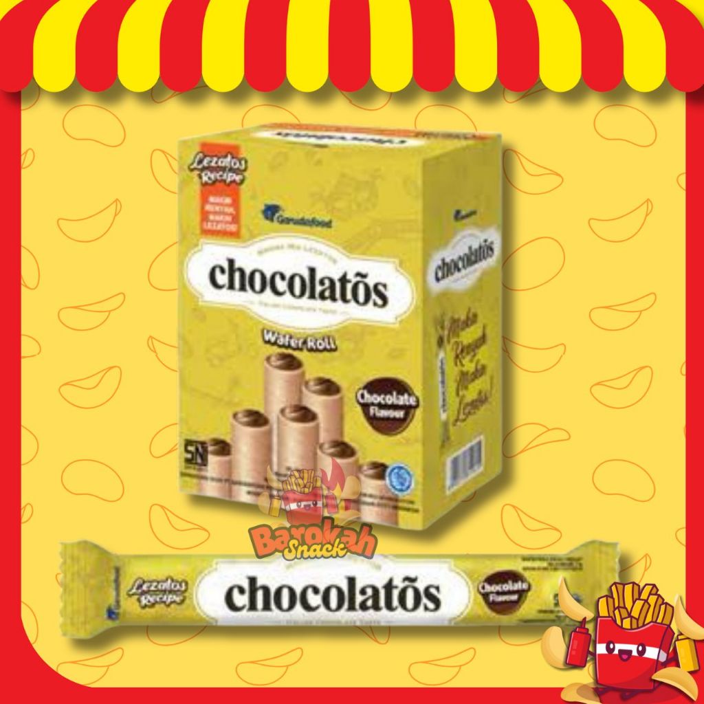 

CHOCOLATOS WAFER ROLL / / JAJAN VIRAL / SNACK HARI HARI / CHIKY / RENTENG / SNACK ANAK ANAK / COKLAT WARNA WARNI / WAFER ROLL / GARUDA FOOD