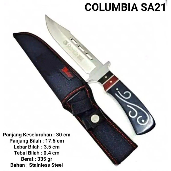 Jual Pisau Termurah - Pisau Columbia SA-21 Alat Outdoor