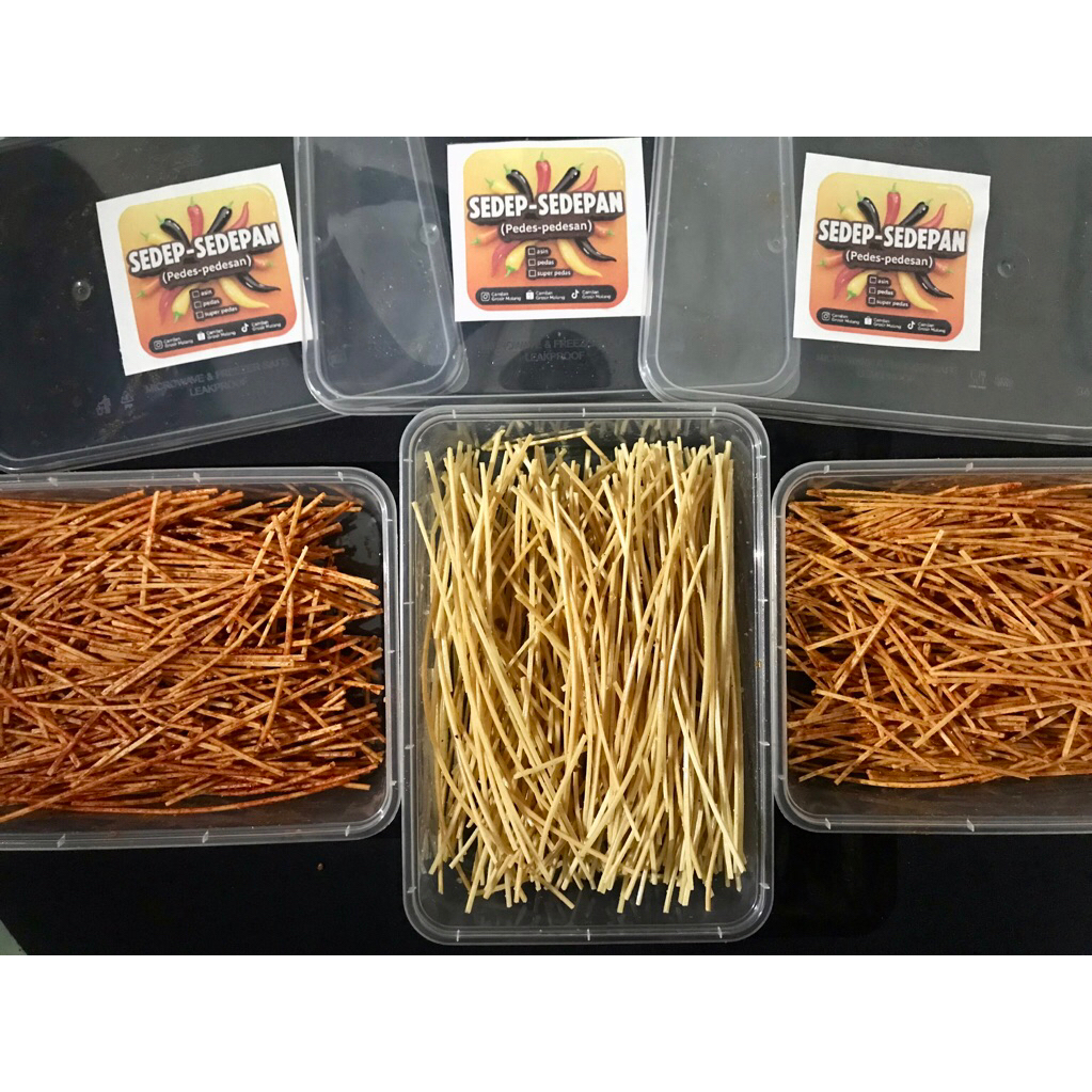 

Mie Lidi 100g, Pedes - Pedesan Dengan 3 Varian Rasa Sesuai Selera.