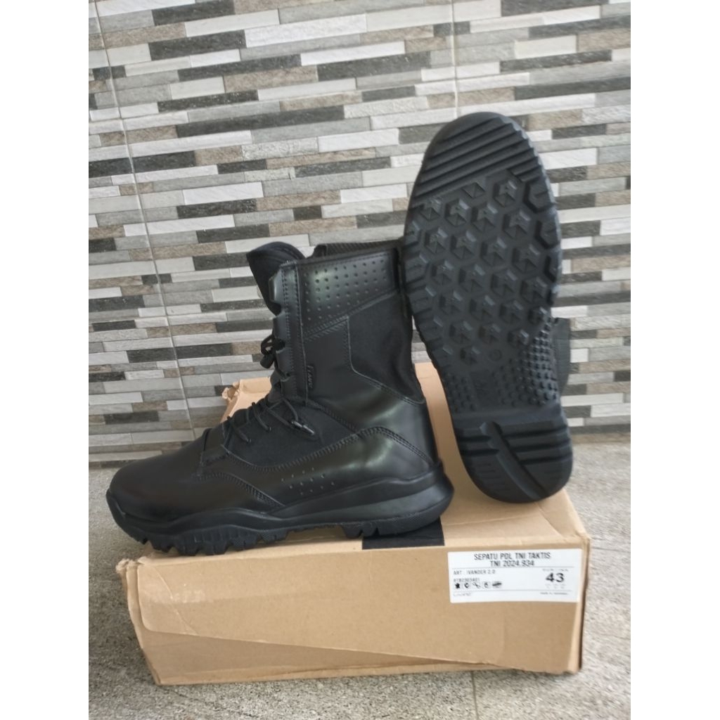 sepatu PDL TAKTIS merk LAARZ ORI jatah satgas Unifil/Libanon 2025