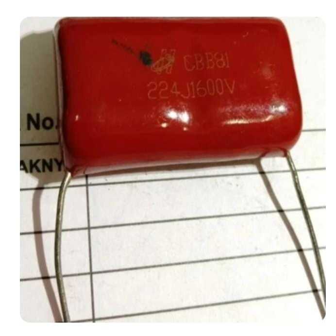 RG6134 milar 224 1600v 220nf 1600volt by PCM LTC GLODOK