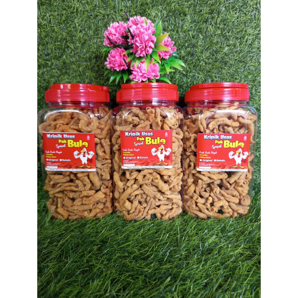

Keripik Usus Ayam original | kemasan 700 gr