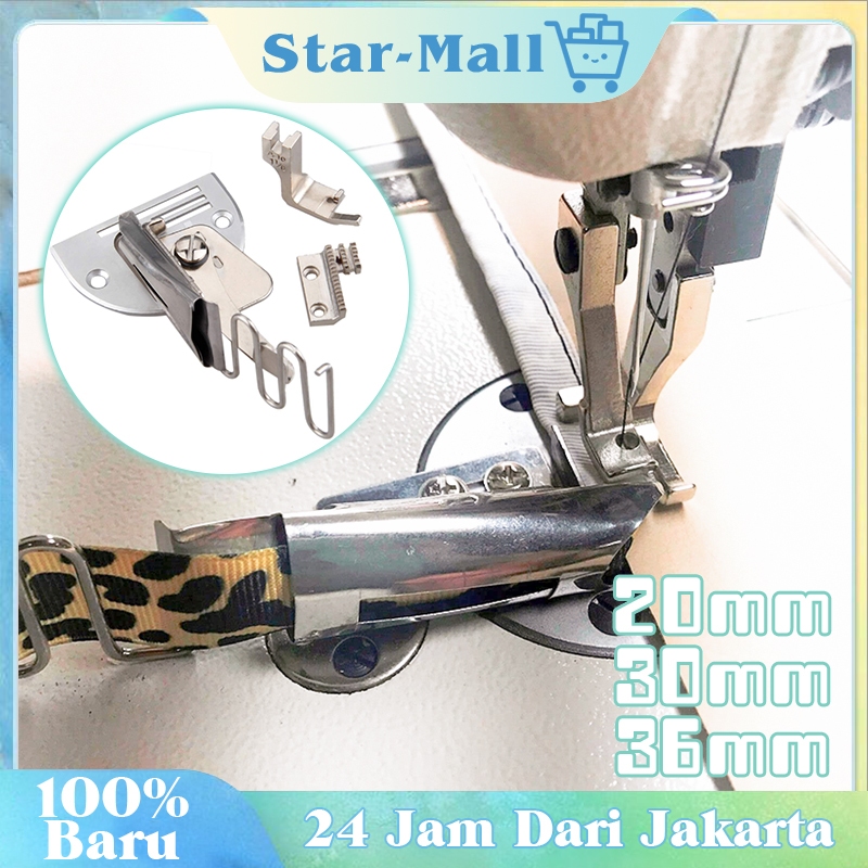 Corong Kelim Mesin Jahit High Speed Corong Masker Hijab Sepatu Corong Kelim Corong Kain