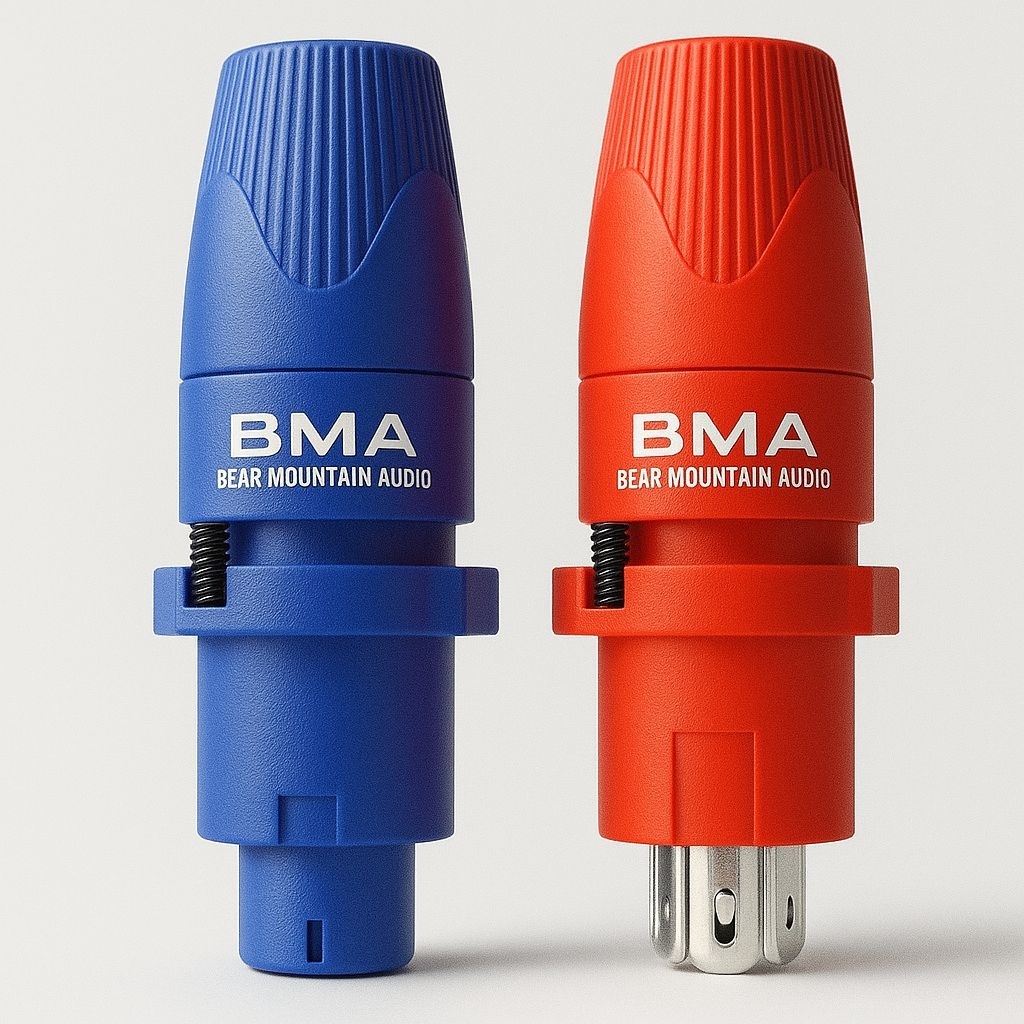 FullSet Jeck Spikon / 1Jeck 1 Soket 2Pcs Baut Speakon / Jeck BMA / Jack Spikon BMA / Soket Spikon BM