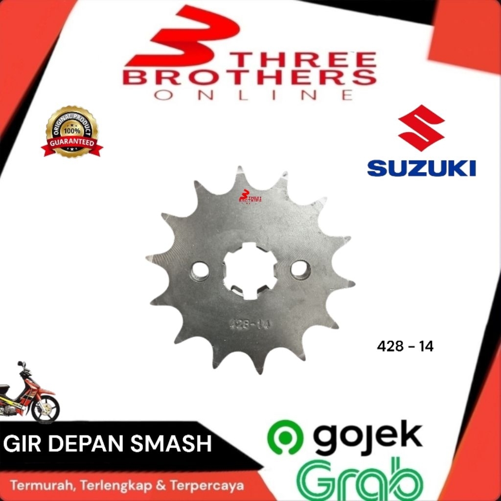Gir gear depan smash shogun 125 14 428 original