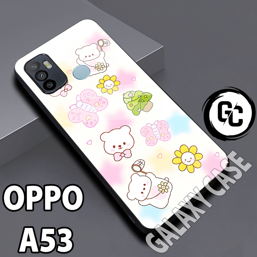 Softcase glossy OPPO A53/Case OPPO A53 Cewek/case OPPO A53 glitter/casing/case hp OPPO A53