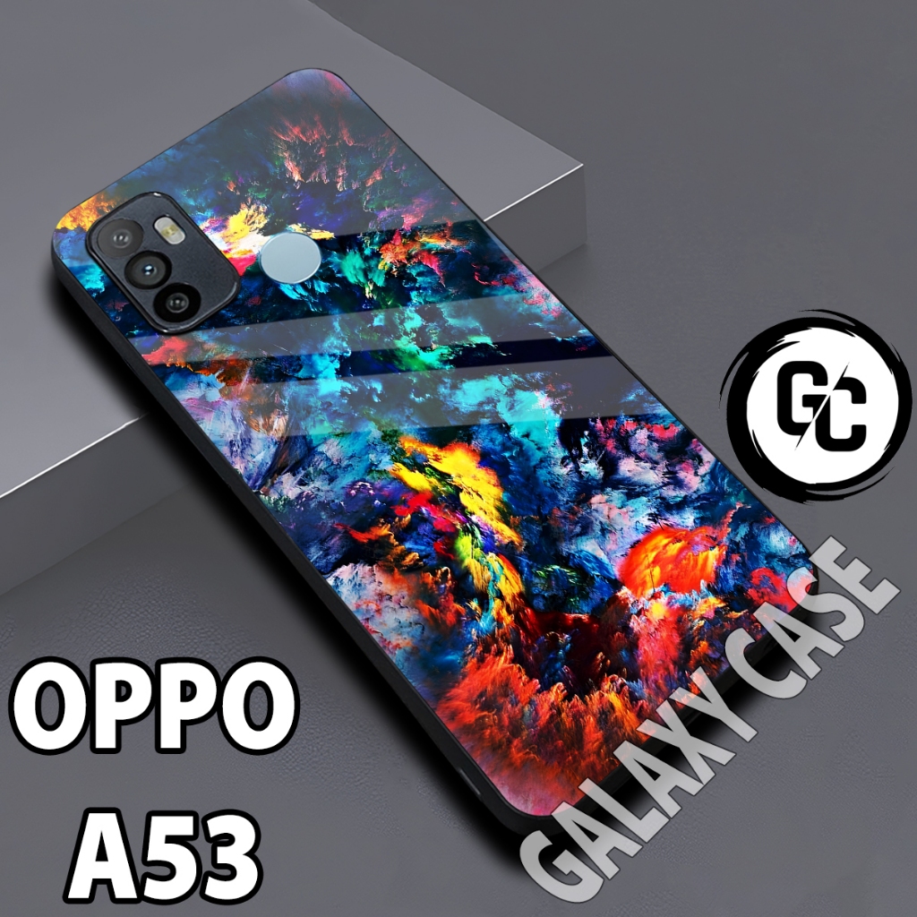 Softcase glossy OPPO A53/Case OPPO A53 Cewek/case OPPO A53 glitter/casing/case hp OPPO A53