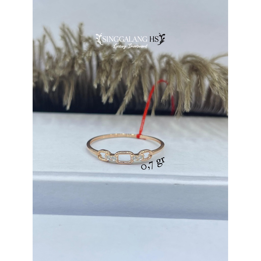 cincin emas kadar 750% / 17,18,22k