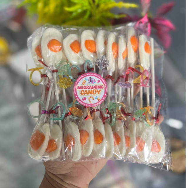 

PERMEN TELUR CEPLOK CINCIN ISI 20 PCS GROSIR NGGRAMING