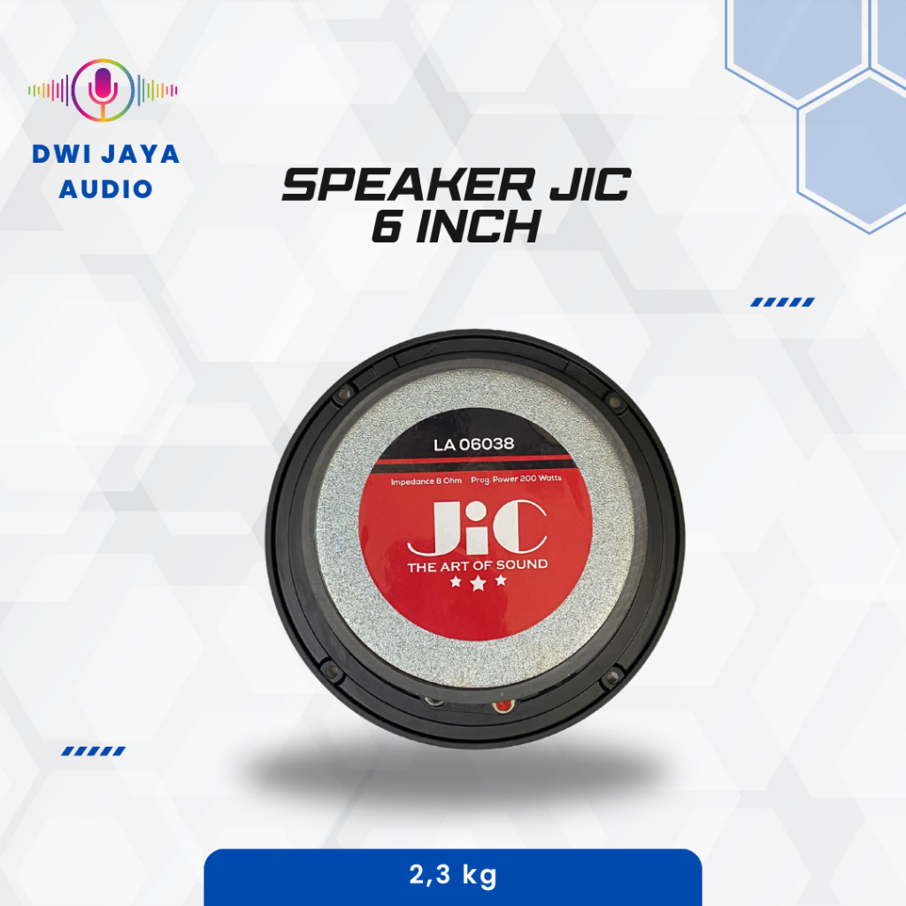 Speaker JIC LA06038 | Speaker JIC 6 inch