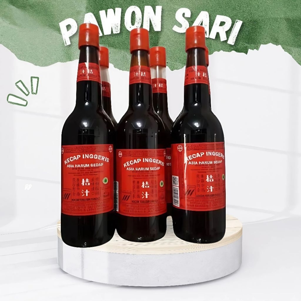 

kecap inggeris asia harum sedap botol 620ml