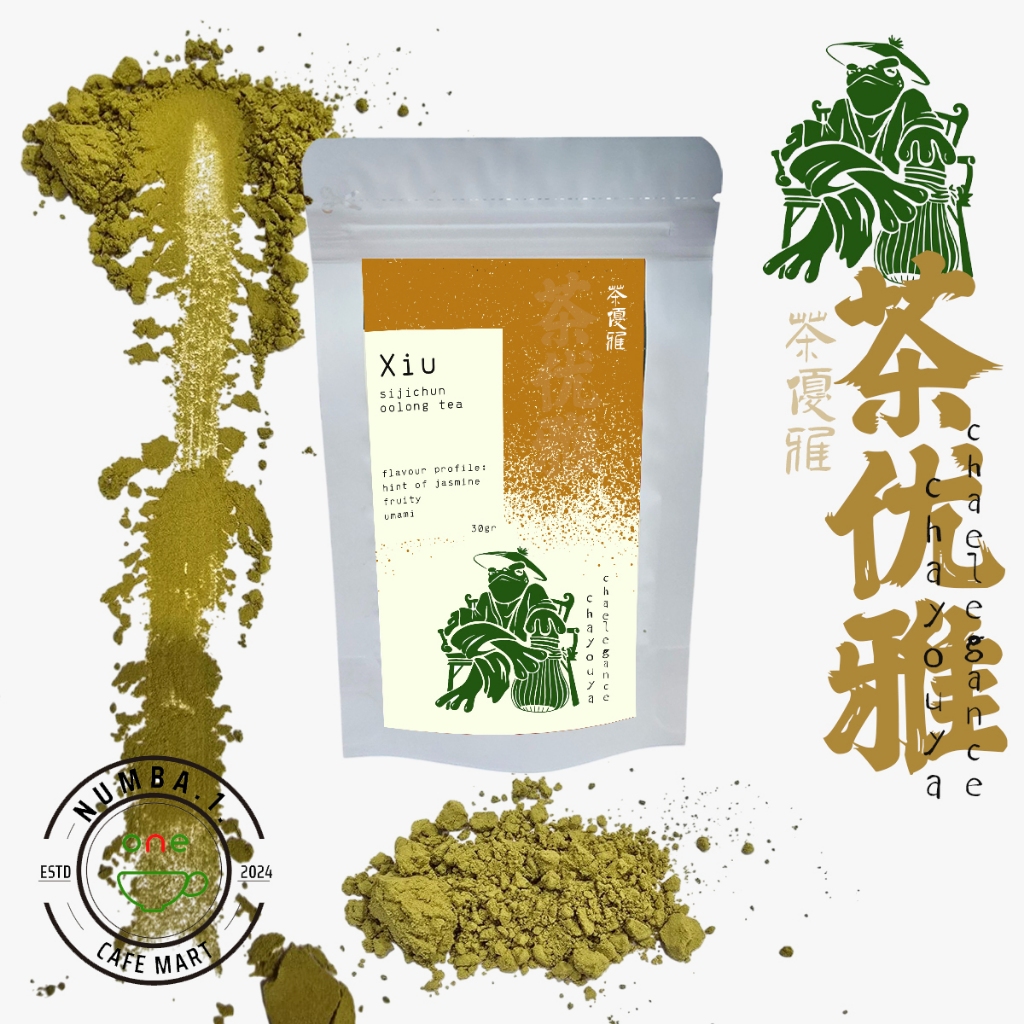 

30gr ChaYouya Xiu Sijichun (four season) oolong tea powder