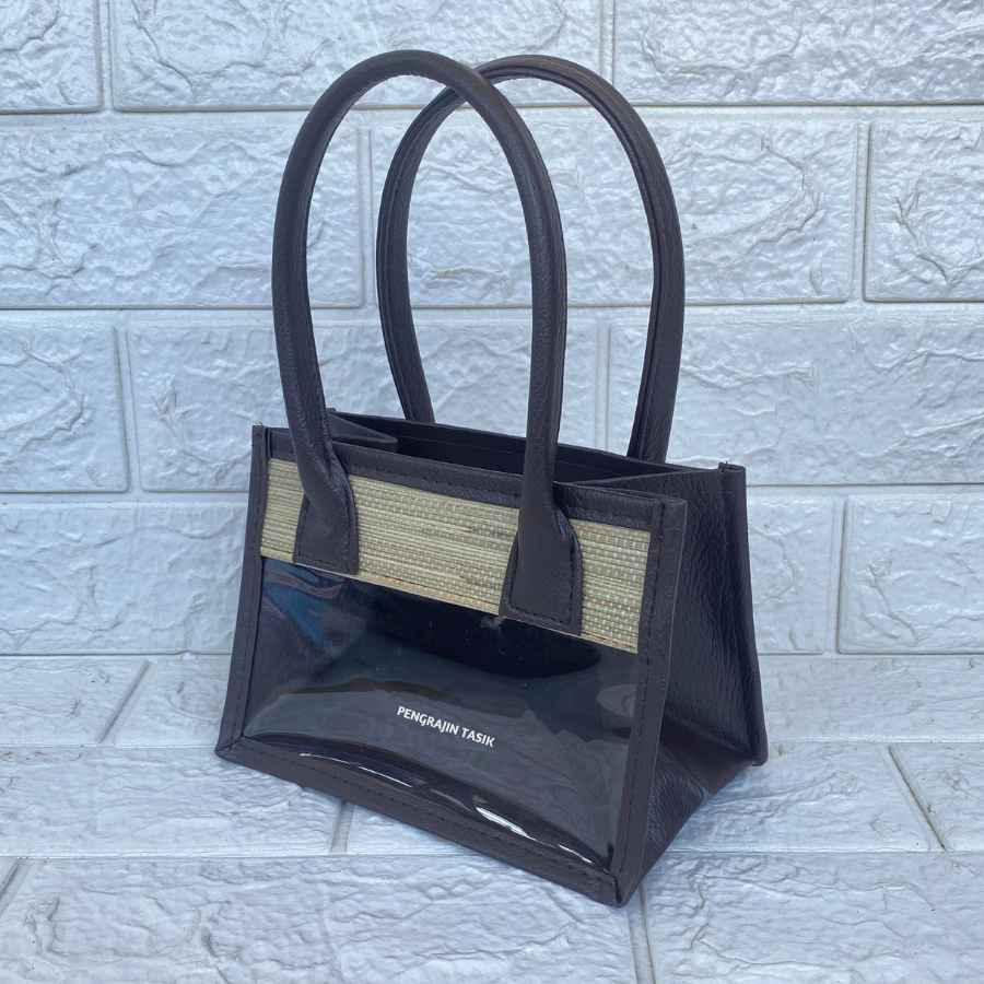 

Tas Hampers (Coklat Tua) Untuk 2 Toples Silinder Tas Parcel Mendong Mika