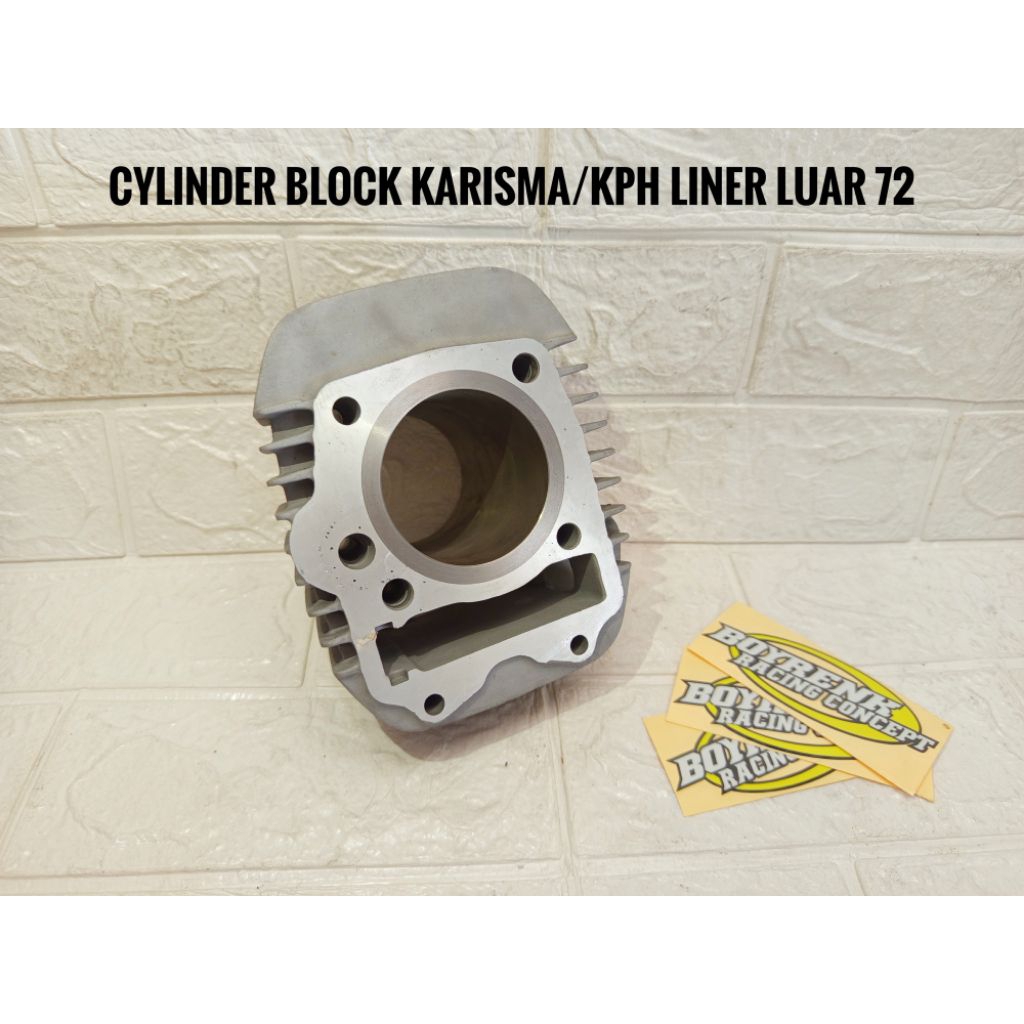 CYLINDER BLOK KARISMA SUPRA X 125 LINER BORING 65 69 72