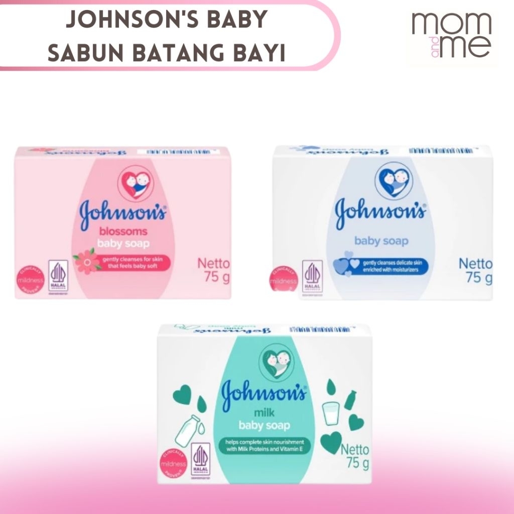 JOHNSON'S Baby Soap - Sabun Batang Bayi 