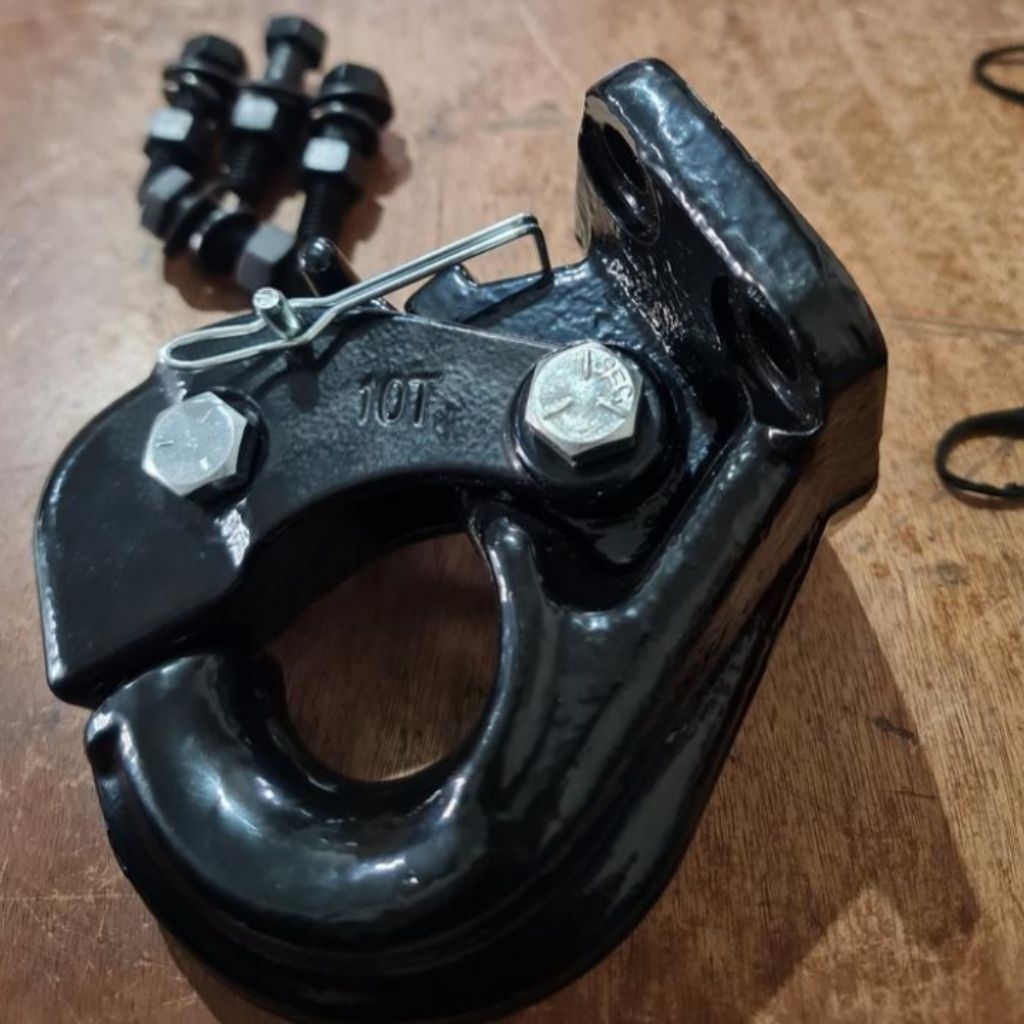 Pintle Hook Bopel Betet 10 Ton Model Kakak Tua - Capit Dongkrak Gandengan