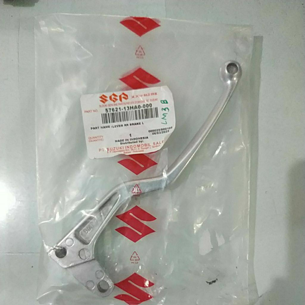 Hendel Handel Rem Kiri Suzuki Skywave warna Chrome