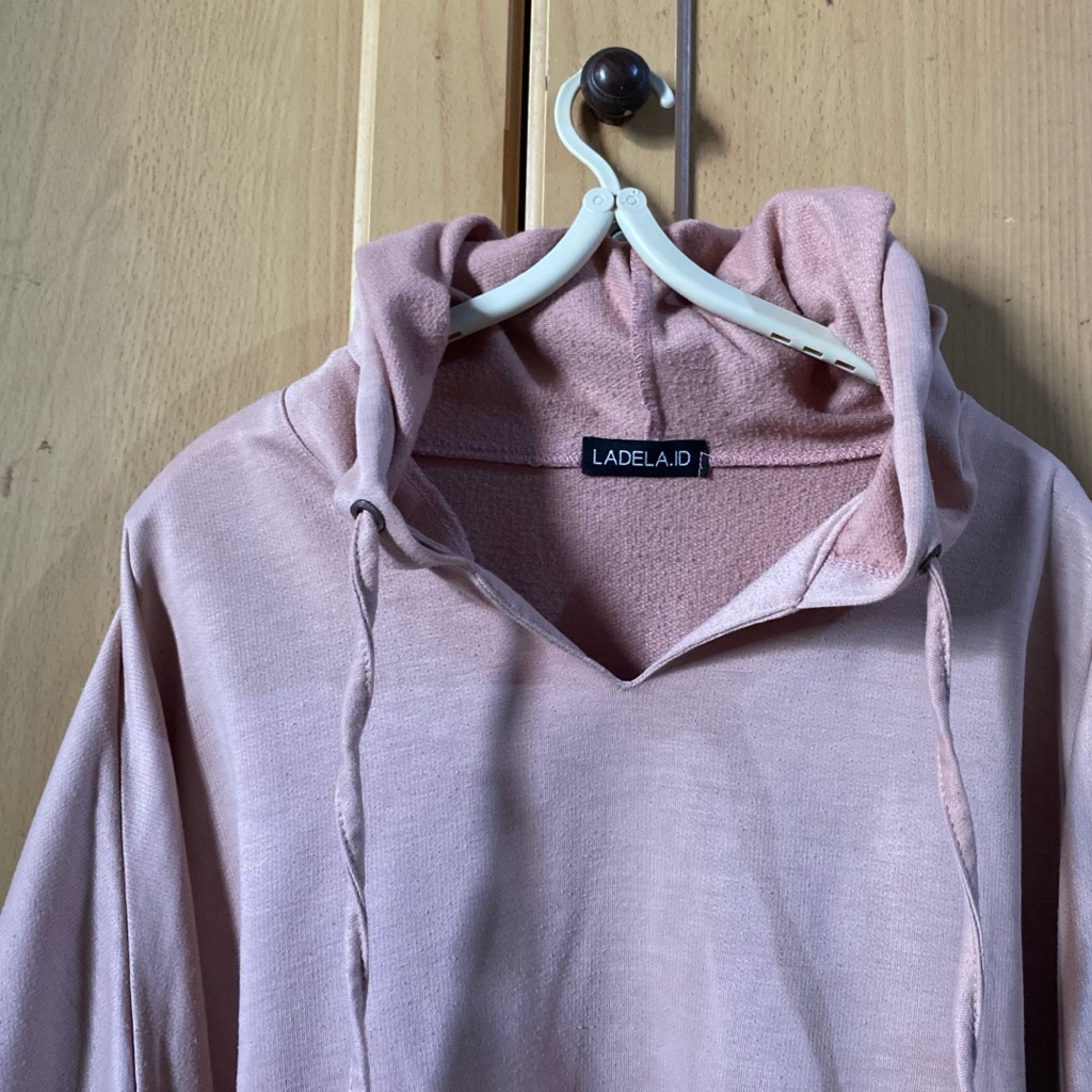 hoodie pink preloved