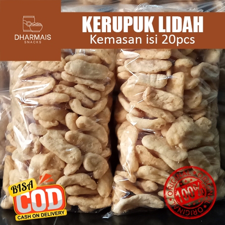 

20 Pcs CUANKI LIDAH 1 Bal Cuangki Lidah Batagor - DHARMAIS SNACK