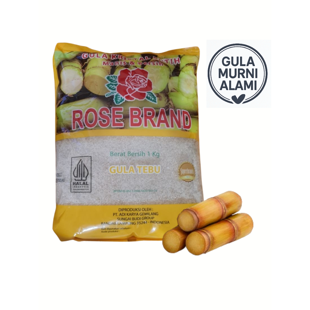 

ROSE BRAND GULA KUNING 1KG