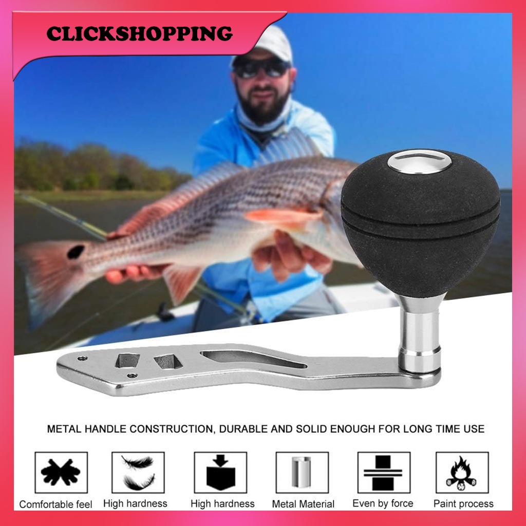 Single Handle Reel BC Eva - Handle Jigging Baitcasting - Repair for Baitcasting DIY - Power Fishing 