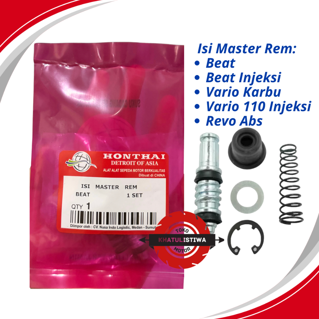 MASTER REM KIT BEAT ISI MASTER REM BEAT BEAT INJEKSI VARIO KARBU VARIO 110 REVO ABS INJEKSI SEAL MAS