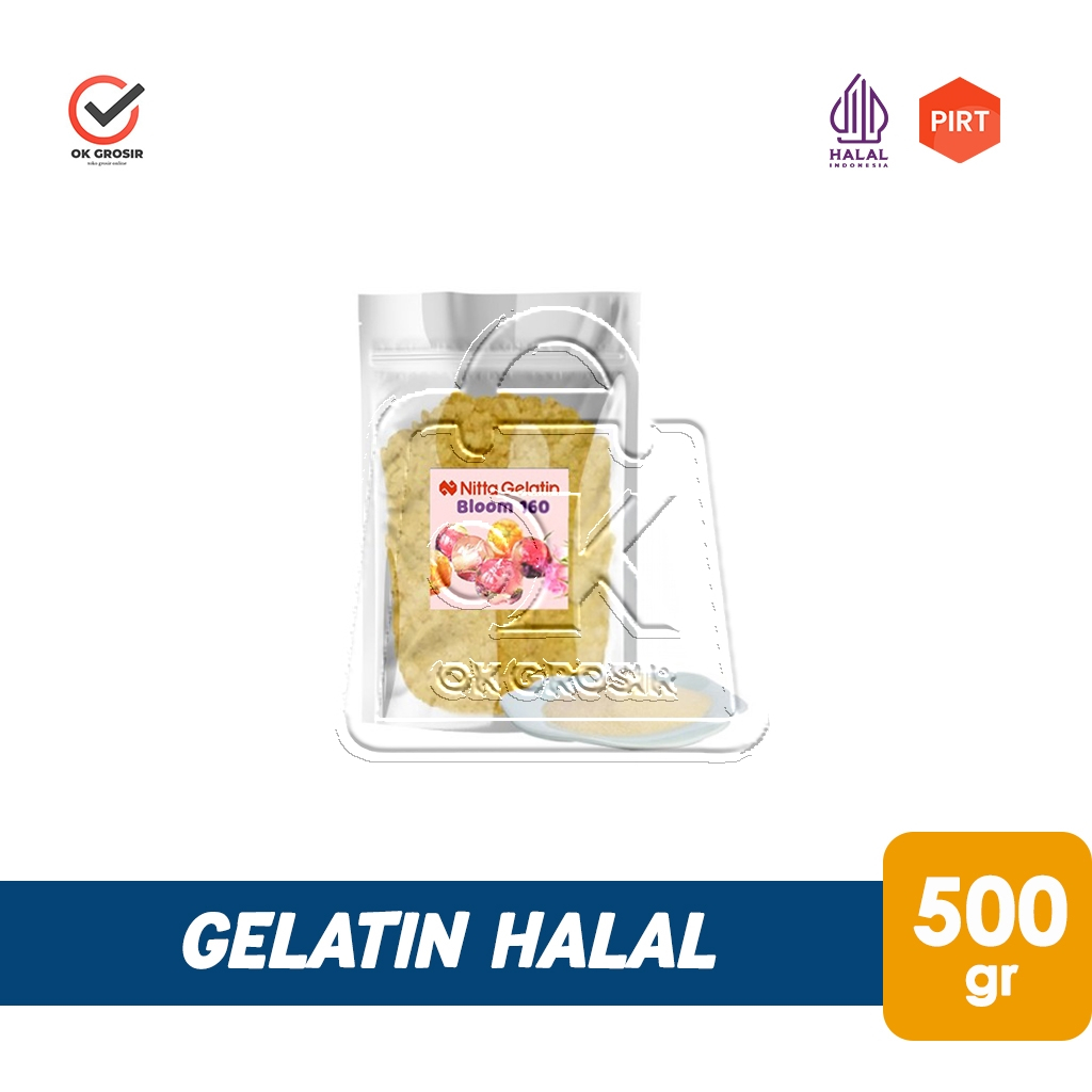 

Gelatin Powder / Gelatine powder Halal (500 gr)