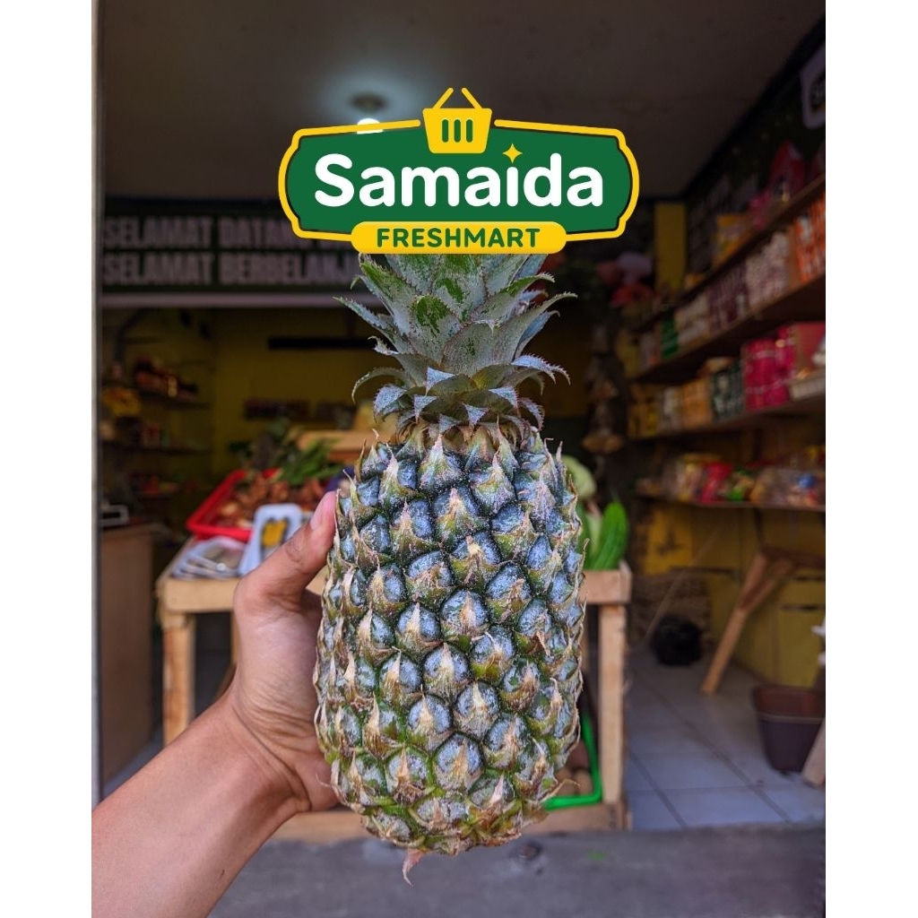 

Nanas Batu Rujak 1 Pcs Murah Segar Bersih Langsung dari Petani