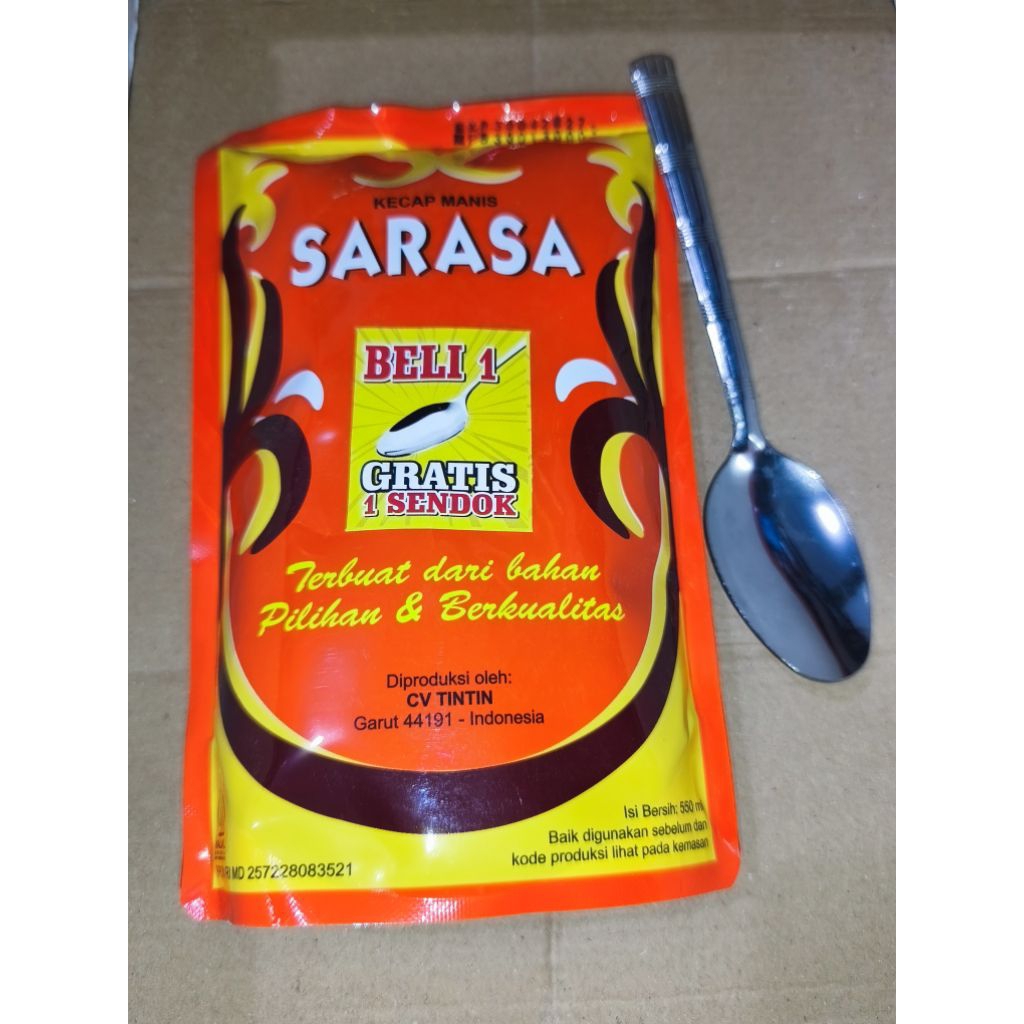 

[FREE SENDOK] KECAP MANIS SARASA 550ML / KECAP MANIS SARASA 550GR GRATIS SENDOK