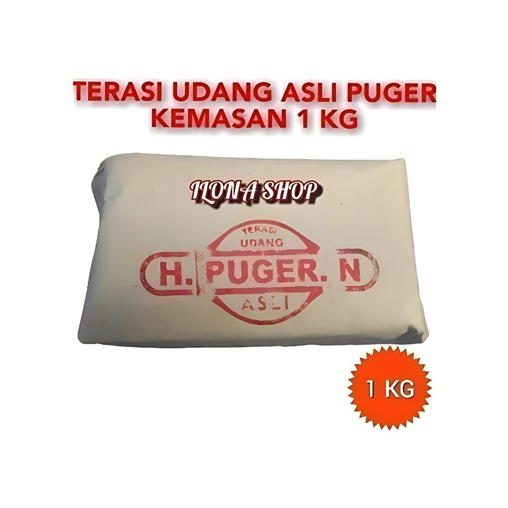 

TERASI UDANG PUGER ASLI SUPER JEMBER 1KG KUALITAS PREMIUM BY ILONA TOSERBA SURABAYA