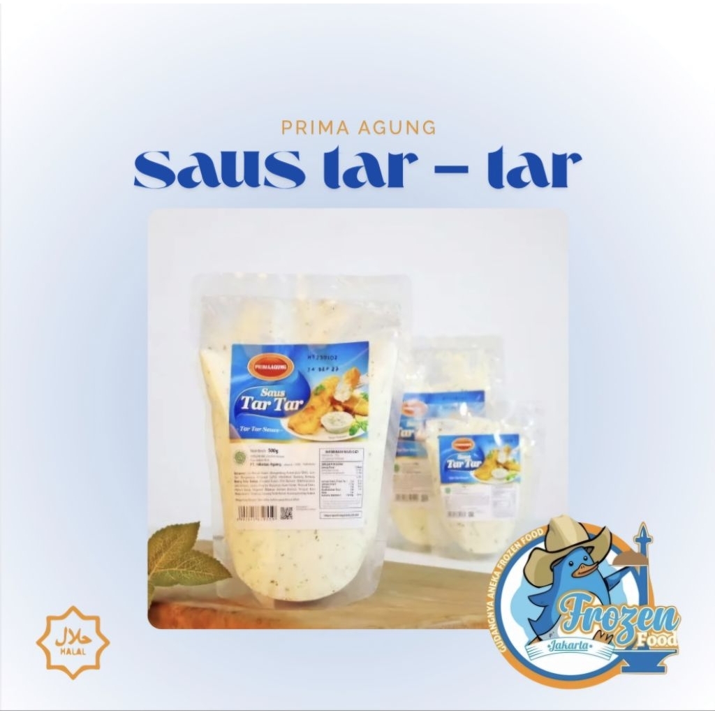 

Prima Agung Saus Tar Tar 100gr & 250gr | WAJIB EXTRA BUBBLEWRAP