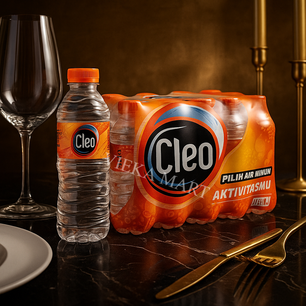 

Air Minum Cleo Smart 220ml 1 pack isi 24 botol