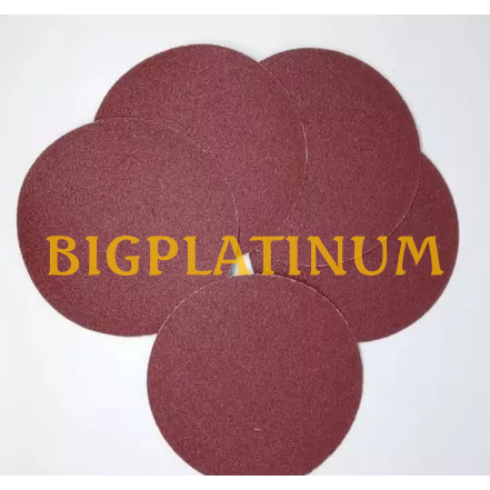 1 BOX (100pcs) Amplas bulat Velcro 4 Inch Amplas Bulat Grit Grid 40 60 80 120 150 180 240 320 400