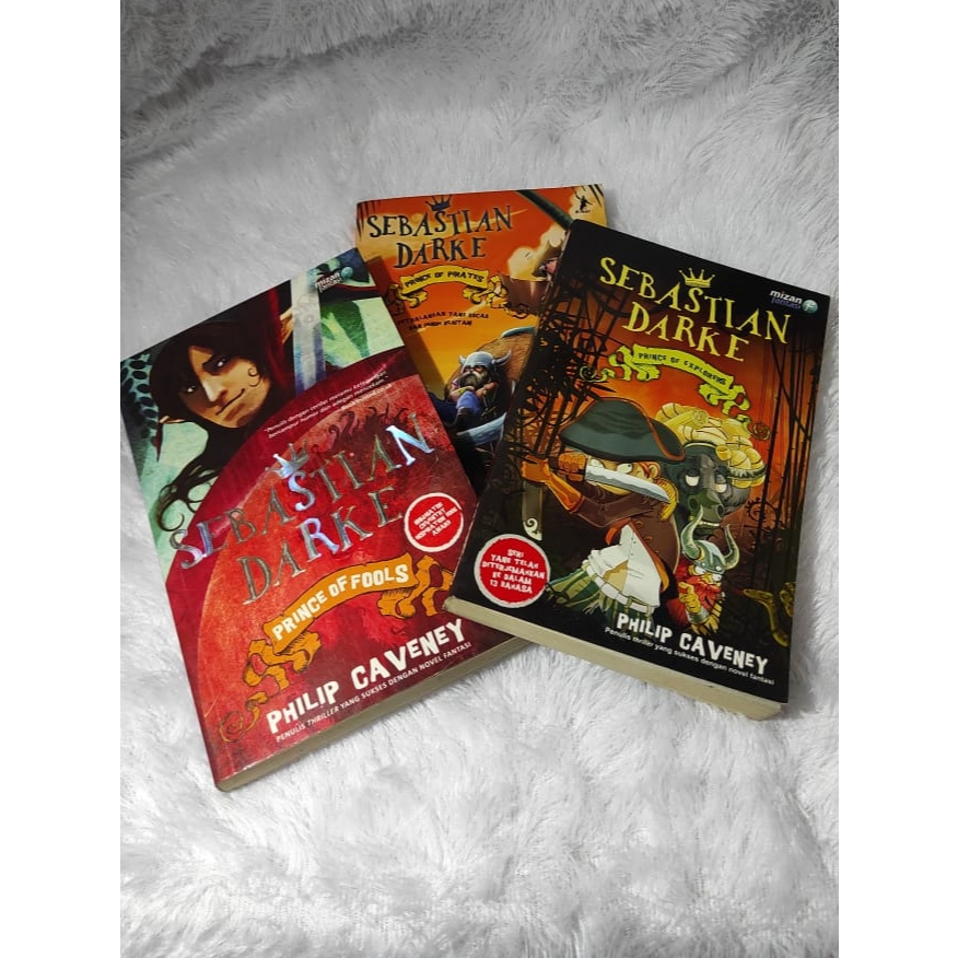 [preloved] Novel Sebastian Darke trilogy