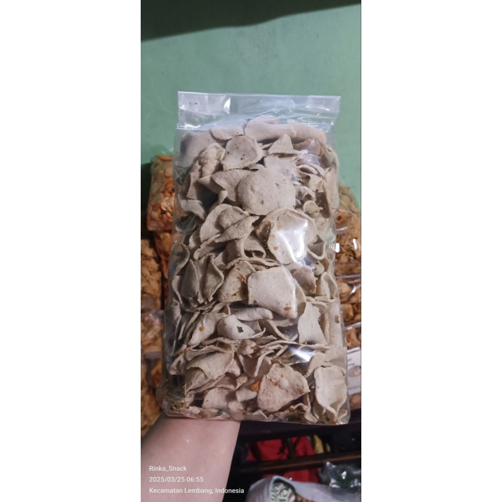 

keripik basreng asin daun jeruk