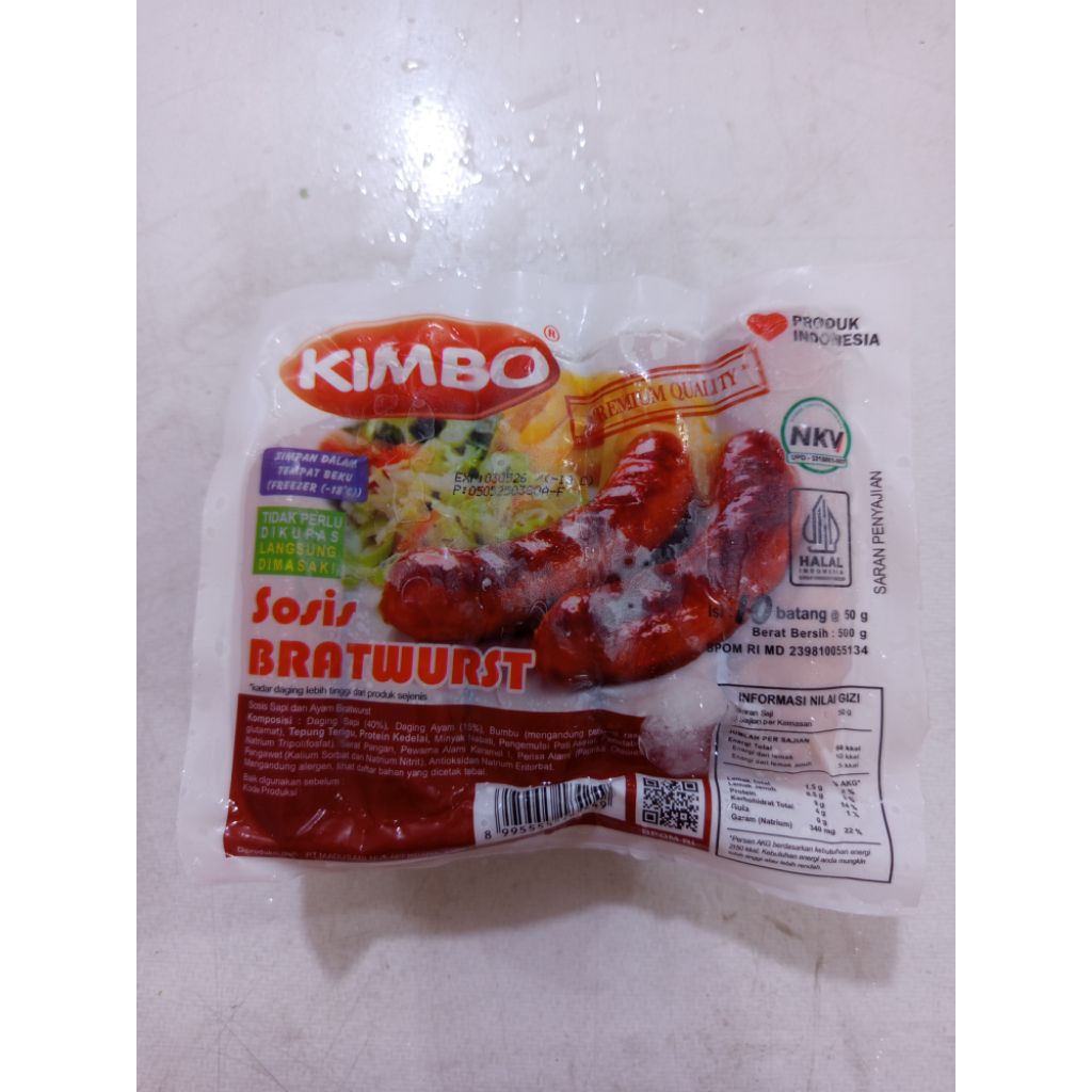 

KIMBO sosbak mini 10s 500gram